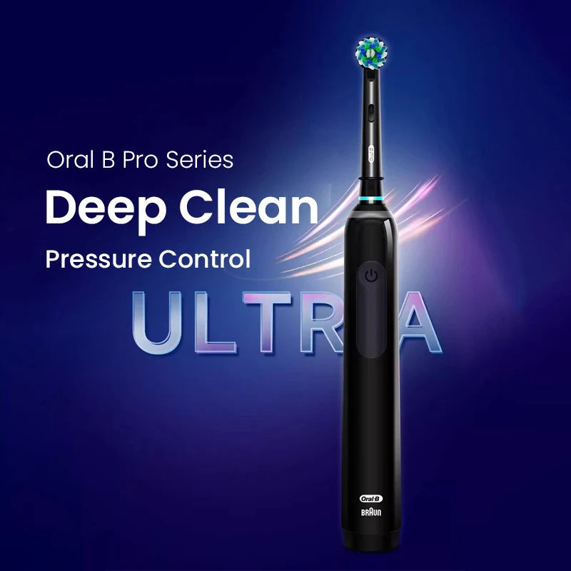 Electric Toothbrush with 3D Rotation