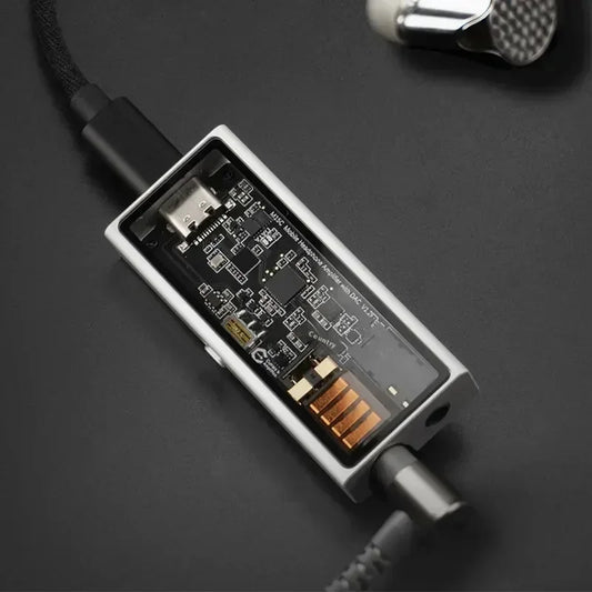 Portable USB DAC Headphone Amplifier 3.5mm 4.4mm Hi-Fi