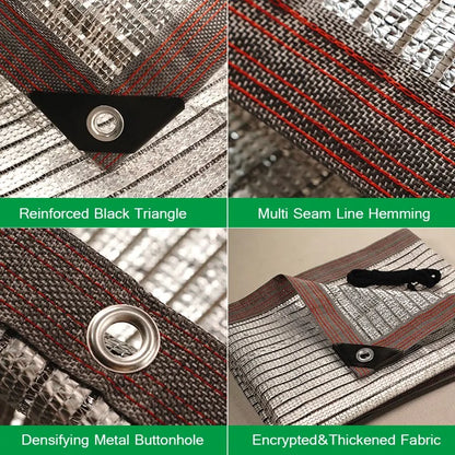 Aluminium Foil Shade Net Privacy Screen Garden Awning