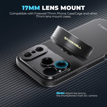 1.33X Anamorphic Phone Lens 17mm Mount Night Video