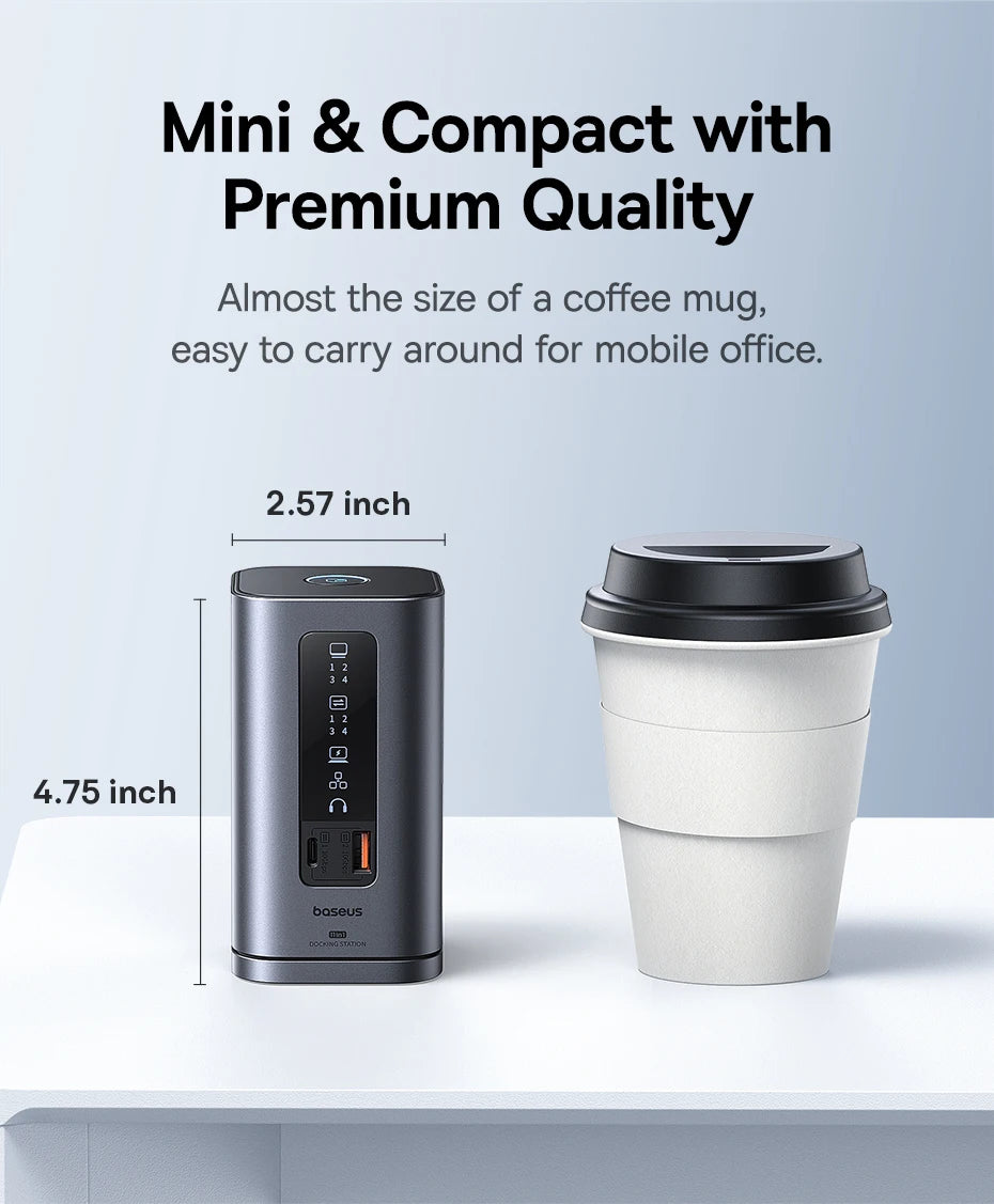 USB C Hub with 4K HDMI and PD 100W