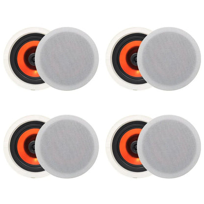 6.5” 4-Pack Ceiling Speakers 600W Home Audio