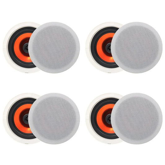 6.5” 4-Pack Ceiling Speakers 600W Home Audio
