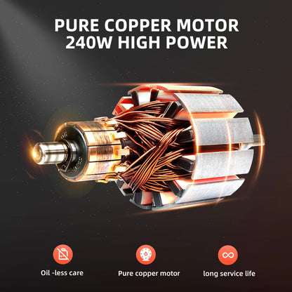 Heavy Duty 12V Portable Air Compressor Pump 120PSI