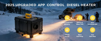 8KW Universal Diesel Heater AC/DC for RV Home
