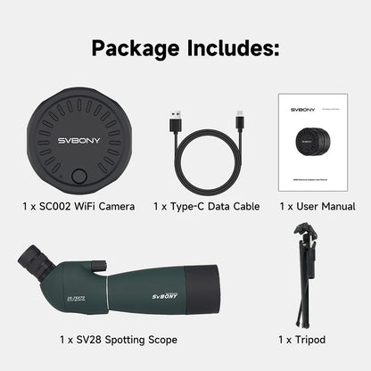 Portable SC002-SV28 Bird Watching Camera