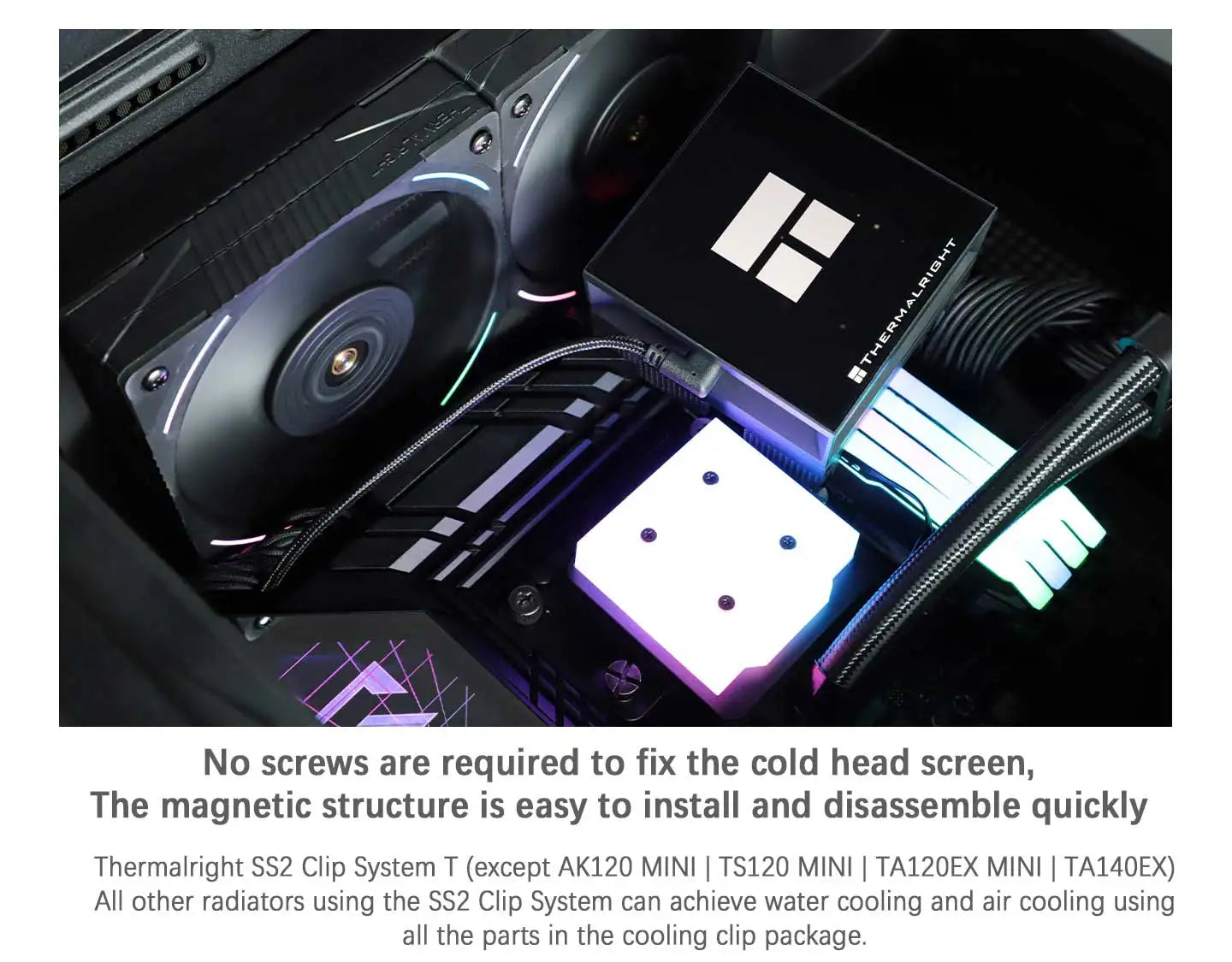 360mm ARGB Liquid CPU Cooler with Rotatable LCD