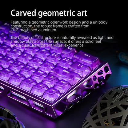Quick Trigger Waterproof Gaming Keyboard 63 Percent