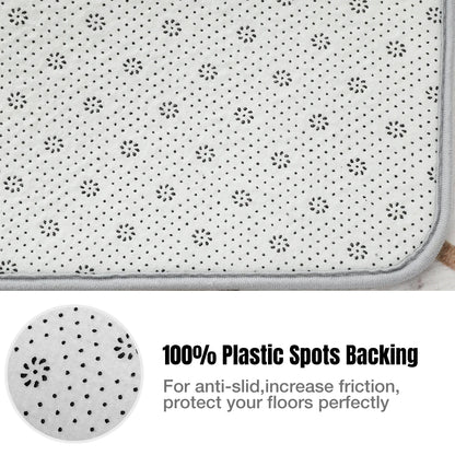 Washable Large Area Rug 160x230cm Modern Abstract Design