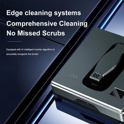 Smart Window Cleaning Robot with Dual Water Spray