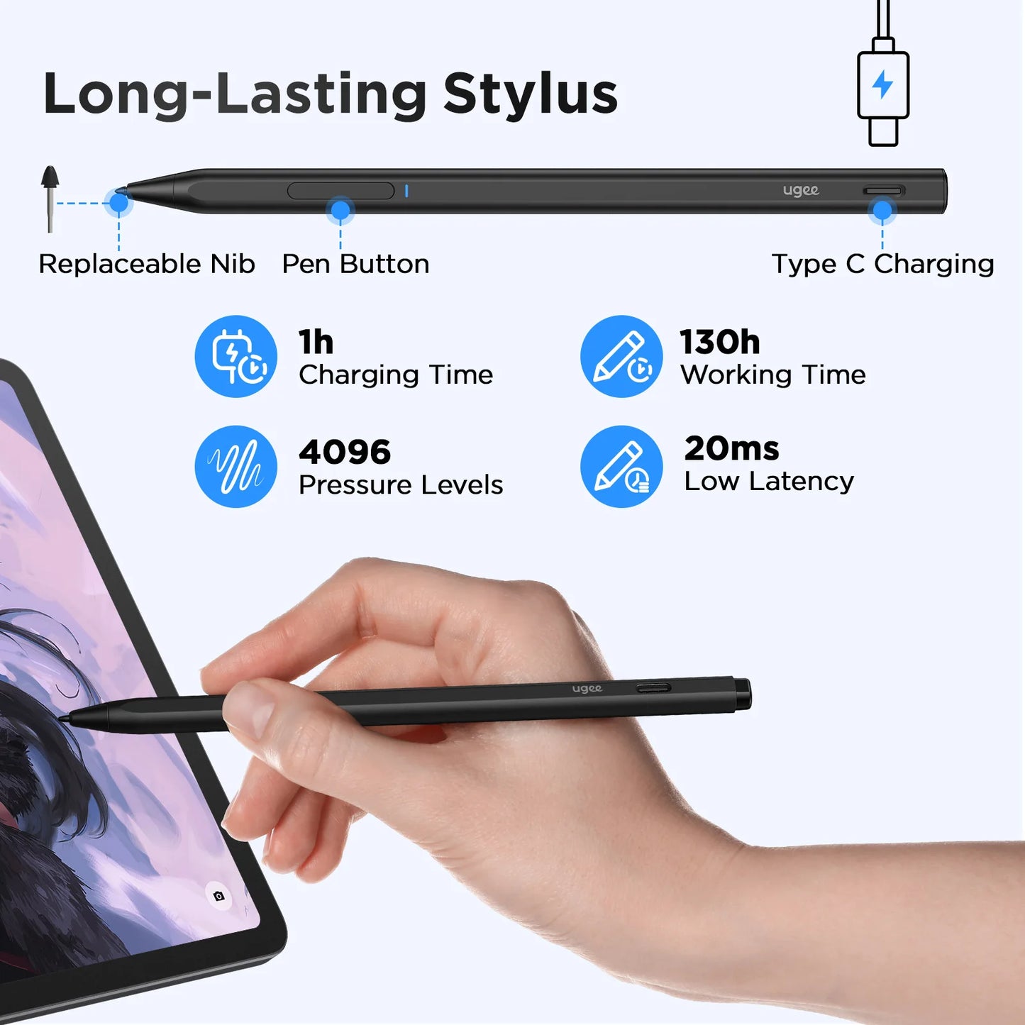 14.25" 2.4K Graphics Tablet with Android 14