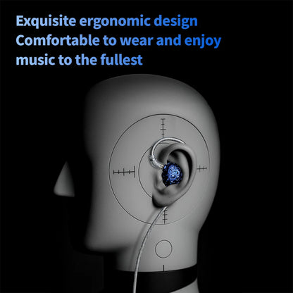 Whale Shark Hybrid Earphones with Triple Dynamic Drivers