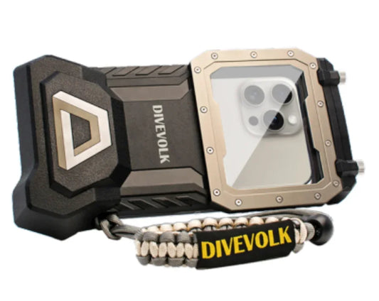 60m Waterproof Phone Diving Case 4K Black