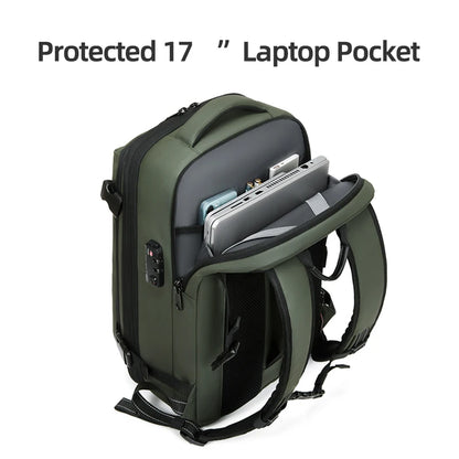 Men’s Hiking & Business Laptop Backpack 17 Inch
