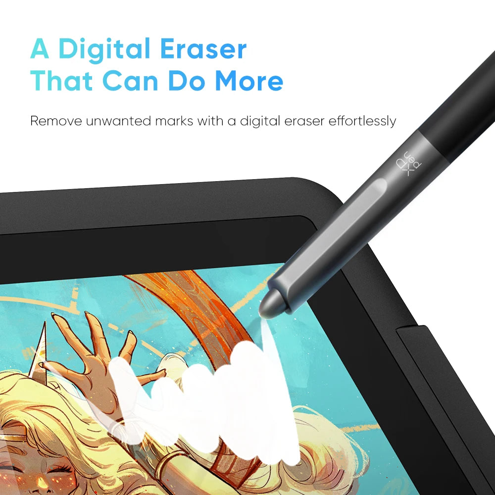 13.3 Inch Graphic Drawing Tablet with Pen and Roller Wheel