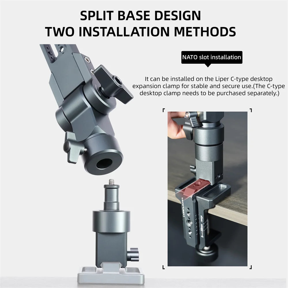 Flexible Magic Arm Camera Mount with C-Clamp