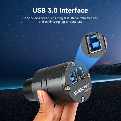 1.25-Inch IMX662 USB 3.0 Planetary Telescope Camera