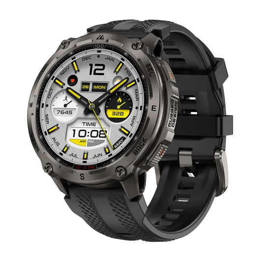 Men’s Tank T4 GPS Smartwatch 100M Waterproof