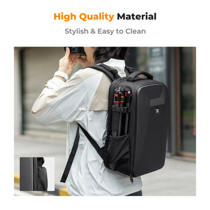 22L Blue Camera Backpack – Outdoor Waterproof Photography Travel Pack