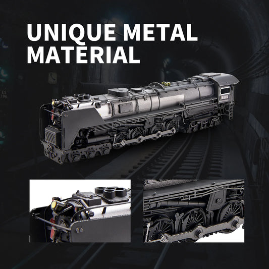 DIY 3D Metal Train Puzzle Model for Collectors