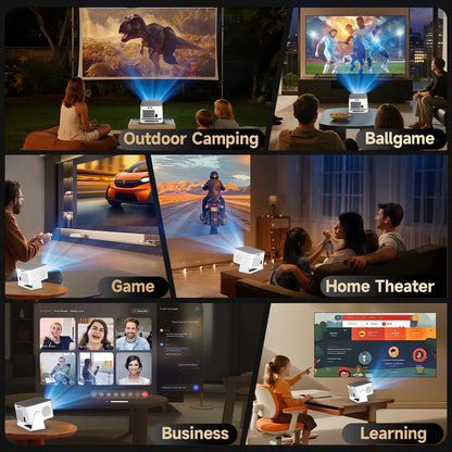 4K Native Full HD Projector with Auto Focus Bluetooth