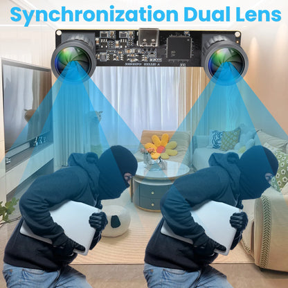 1200P USB Stereo VR Camera 120FPS Global Shutter