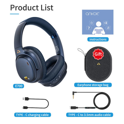 HiFi Stereo Bluetooth Gaming Headphones with ANC
