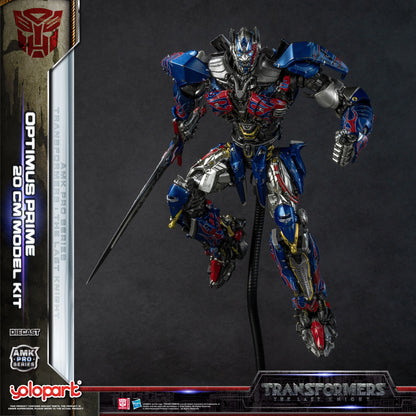 Transformers Last Knight Optimus Prime Collectible Figure 20cm