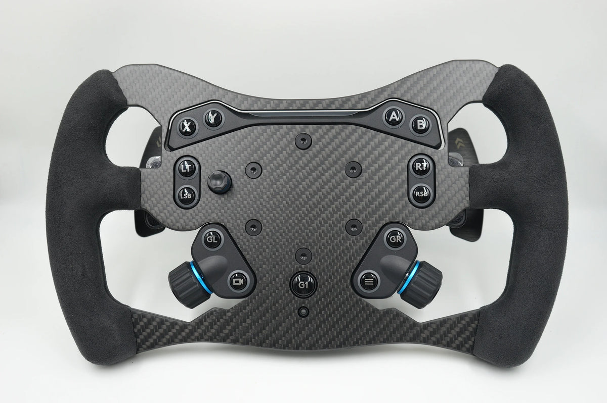 Carbon Fiber Racing Wheel Mod Compatible with Logitech RS Setup
