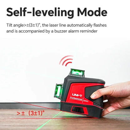 Professional 16-Line 360 Green Laser Level with Remote Control