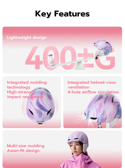 Protective Ski Snow Helmet L 60-61cm Winter Sports