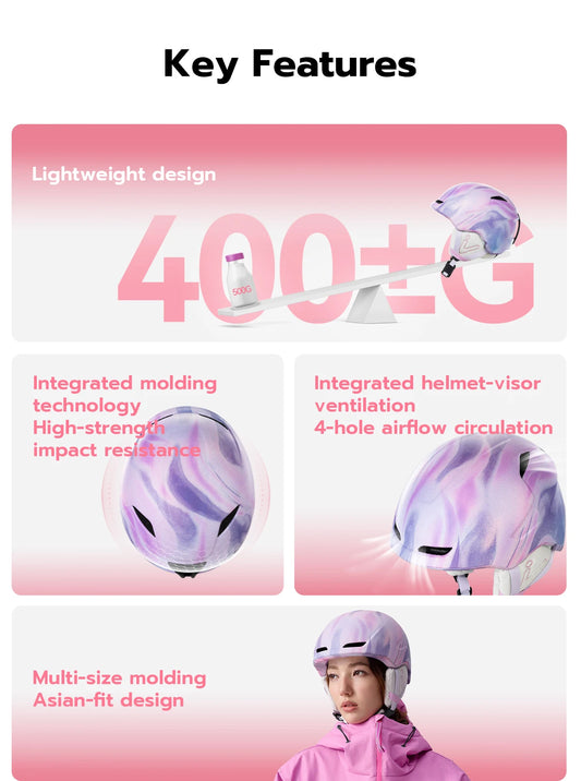 Protective Ski Snow Helmet L 60-61cm Winter Sports