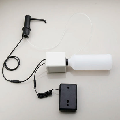 Silver Hands-Free Soap Dispenser for Home or Office
