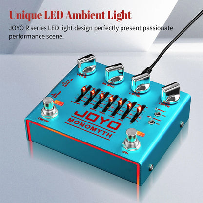 Bass Preamp Effect Pedal 6-Band Graphic EQ
