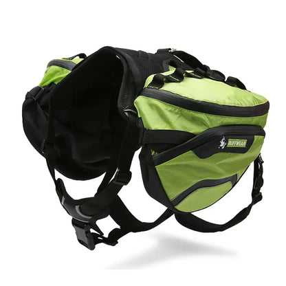Large Waterproof Pet Backpack Carrier Harness Green