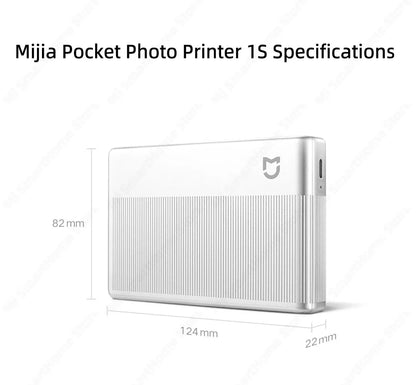 Xiaomi Mijia Pocket ZINK Photo Printer with AR Video Capability