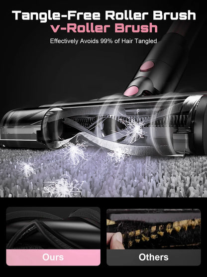 Cordless 55Kpa Vacuum Cleaner with Hose & Accessories