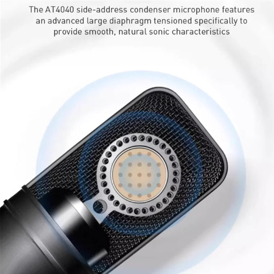 Large Diaphragm Condenser Microphone for Studio Recording