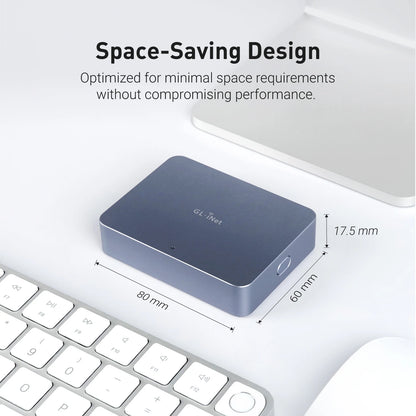 Portable 4K Remote Keyboard Video Mouse Control Unit