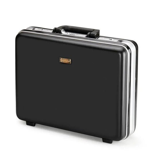 Heavy Duty Aluminum Laptop Briefcase TSA Lock Travel Case