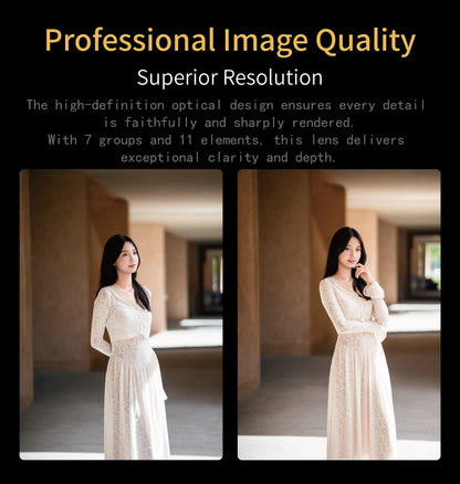 85mm F1.8 Telephoto Portrait Lens for Sony Cameras