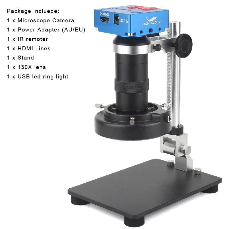 Digital Microscope Camera 130x Zoom for Repair