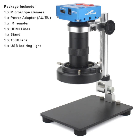 Digital Microscope Camera 130x Zoom for Repair
