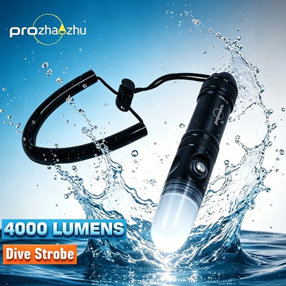 High-Power LED Underwater Beacon with 100m Visibility Range