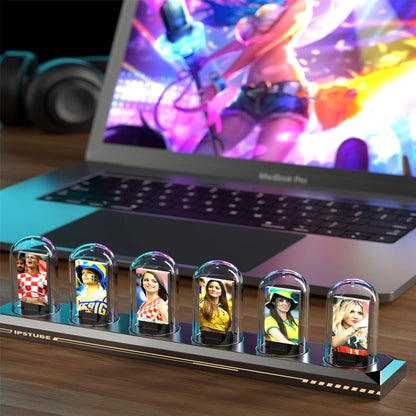 RGB Nixie Tube Clock with IPS Display and App Control
