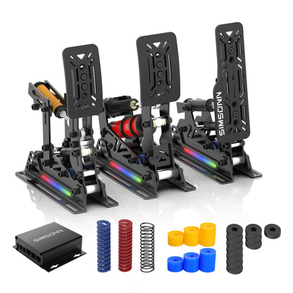 Sim Racing Pedals with Pressure Sensor & Vibration
