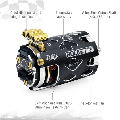 13.5T High Torque Motor for 1/10 RC Cars