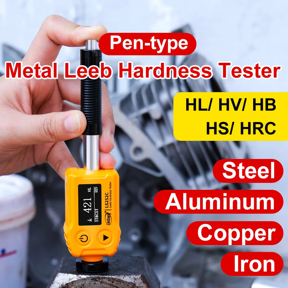 Portable Leeb Hardness Tester Pen for Thin Metal Parts