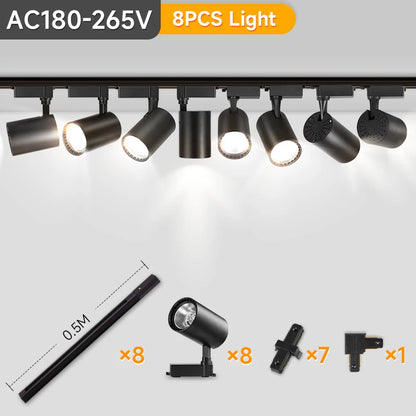 Ceiling Mount Natural LED Track Light 30W