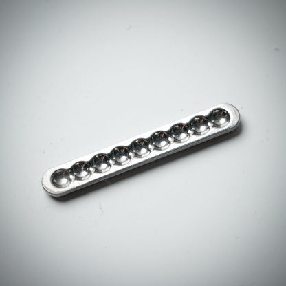 Stainless Steel Mechanical Push Slider EDC Fidget Stress Toy